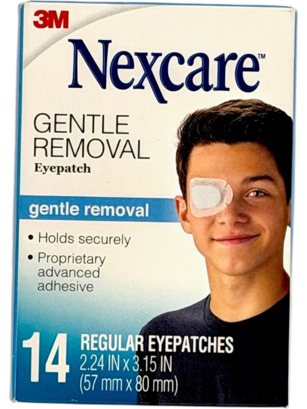 3M Nexcare Sensitive Skin Eye Patch Kind Removal 14 ct